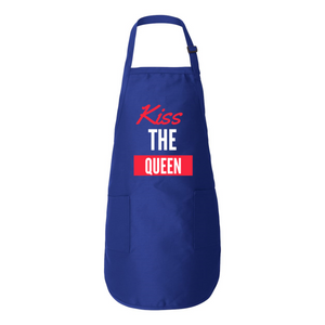 Kiss the Queen Full Apron w/Pockets
