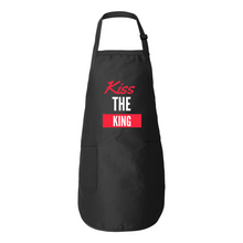 Load image into Gallery viewer, Kiss the King Full Apron w/Pockets
